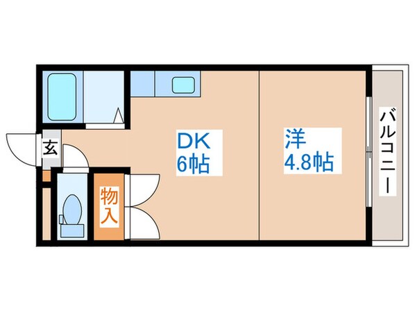 OMレジデンス宮の森の物件間取画像